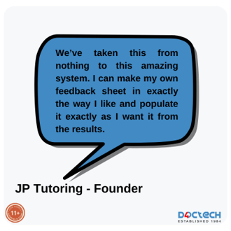 JP Tutoring Quote