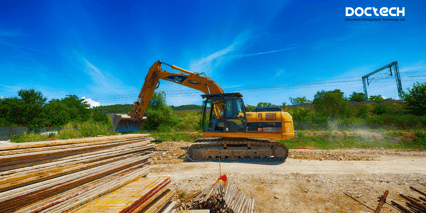 plant Hire website page  banner 